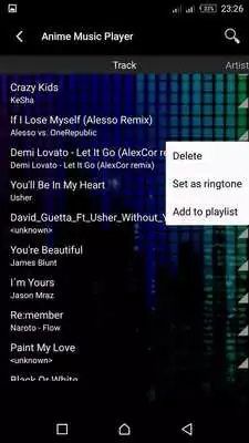 Play Anime Music Player