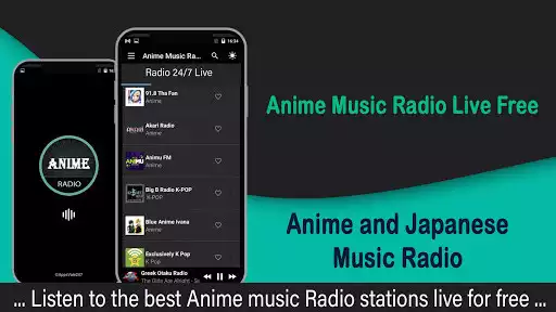 Play Anime Music Radio  and enjoy Anime Music Radio with UptoPlay