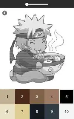 Play ANIME Pixel Art, ANIME Color By Number