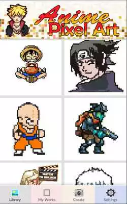 Play Anime Pixel Art
