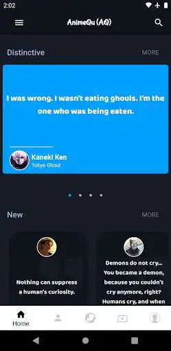 Play Animequ : anime quotes  and enjoy Animequ : anime quotes with UptoPlay
