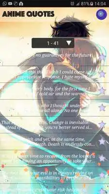 Play anime quotes 2017