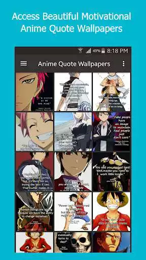 Play Anime Quote Wallpapers