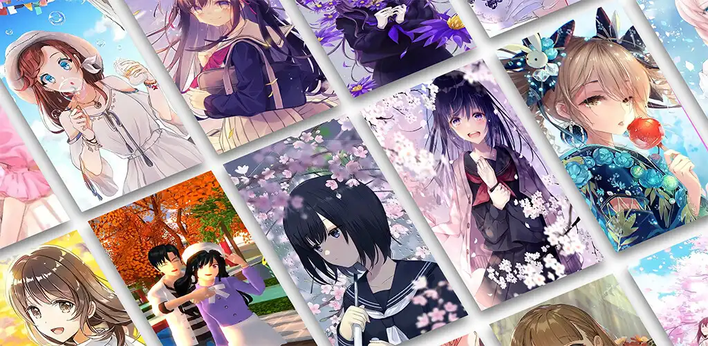 Play Anime Sakura Girl Wallpaper HD  and enjoy Anime Sakura Girl Wallpaper HD with UptoPlay