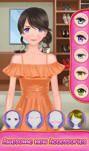 Play Anime Salon Color by Number:Fashion, Hair, Dresses as an online game Anime Salon Color by Number:Fashion, Hair, Dresses with UptoPlay