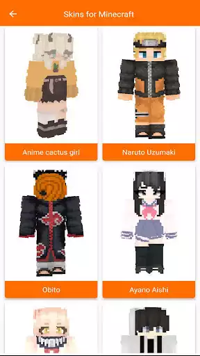 Play Anime Skins for Minecraft PE