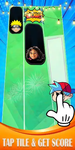 Play Anime Songs Game Piano Tiles  and enjoy Anime Songs Game Piano Tiles with UptoPlay