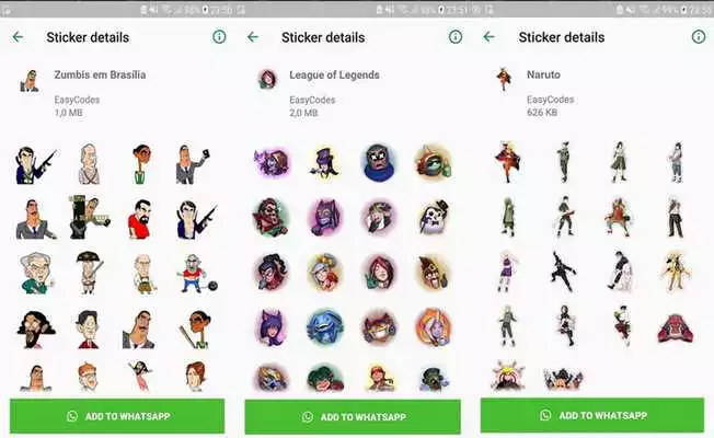 Play Anime stickers for WhatsApp