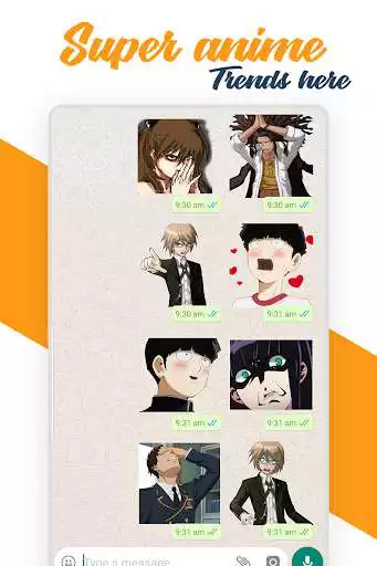 Play Anime Stickers for WhatsApp (WASticker Apps)