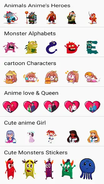 Play Anime stickers for wpp as an online game Anime stickers for wpp with UptoPlay
