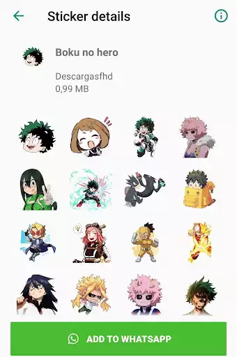 Play Anime Stickers as an online game Anime Stickers with UptoPlay
