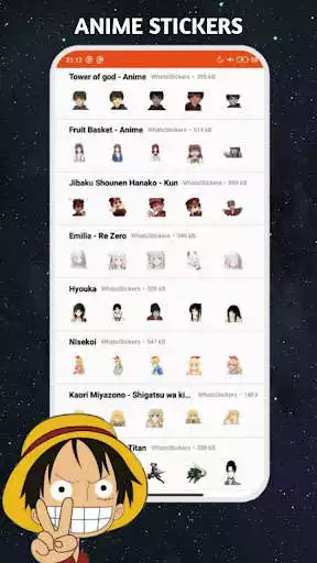 Play Anime Stickers-WastickerApps  and enjoy Anime Stickers-WastickerApps with UptoPlay