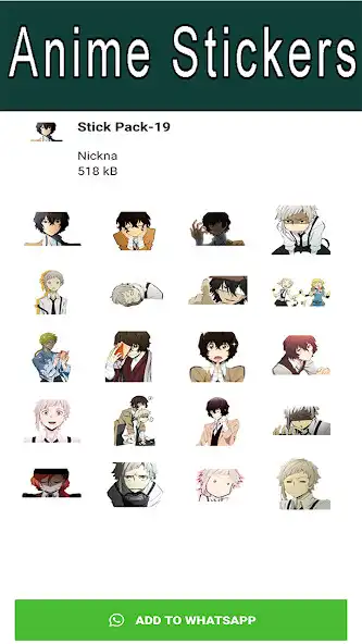 Play Anime Stickers -WAStickersApp as an online game Anime Stickers -WAStickersApp with UptoPlay