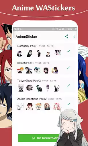 Play Anime Stickers : WAStickers For Whatsapp  and enjoy Anime Stickers : WAStickers For Whatsapp with UptoPlay