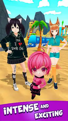 Play Anime Subway Runner 3D  and enjoy Anime Subway Runner 3D with UptoPlay