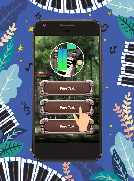 Play Anime Tiles Piano Music Games as an online game Anime Tiles Piano Music Games with UptoPlay