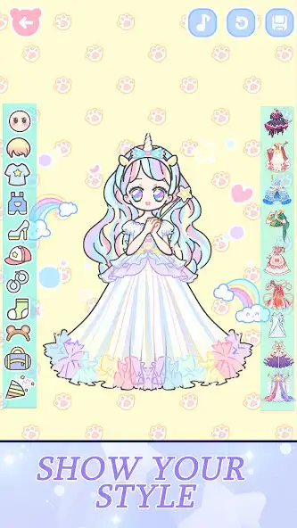 Play Anime vinder princess dress up  and enjoy Anime vinder princess dress up with UptoPlay