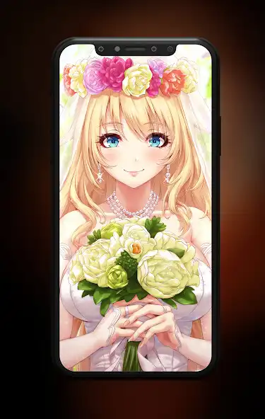 Play Anime Wallpaper Girl Wedding as an online game Anime Wallpaper Girl Wedding with UptoPlay