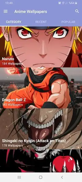 Play Anime Wallpapers Z 2021 as an online game Anime Wallpapers Z 2021 with UptoPlay