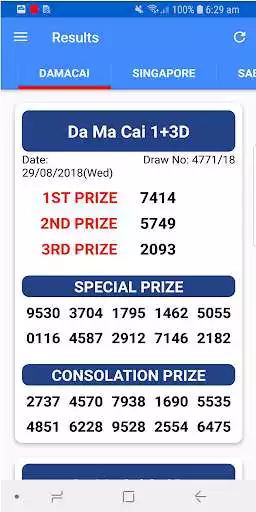 Play Anini 4D - Live 4D Results