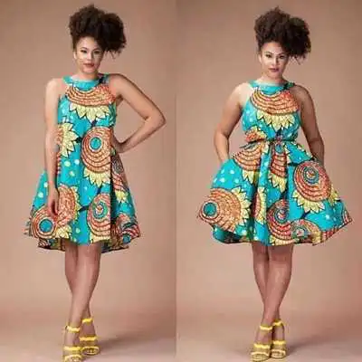 Play Ankara Short Dresses Style