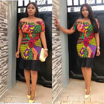 Play Ankara Short Dresses Style