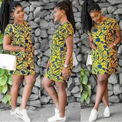 Play Ankara Short Dresses Style