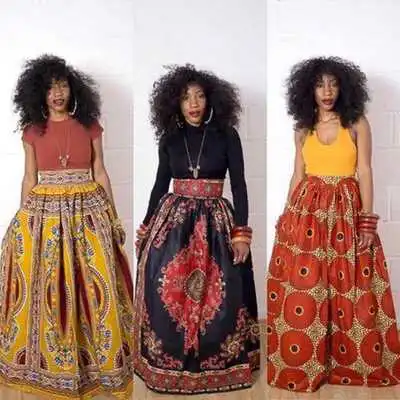 Play Ankara skirt fashion