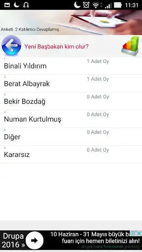 Play Anket Kamuoyu (Eski) as an online game Anket Kamuoyu (Eski) with UptoPlay