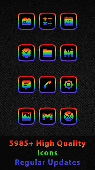 Play Annabelle Rainbow Icons  and enjoy Annabelle Rainbow Icons with UptoPlay