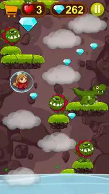 Play Anna in Dinoland - cave runner