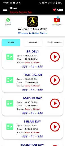 Play Anna Online Matka play as an online game Anna Online Matka play with UptoPlay