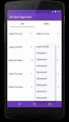 Play Anna Univ CGPA GPA Calculator