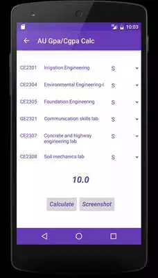 Play Anna Univ CGPA GPA Calculator