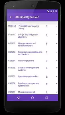 Play Anna Univ CGPA GPA Calculator