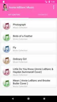 Play Annie Leblanc songs