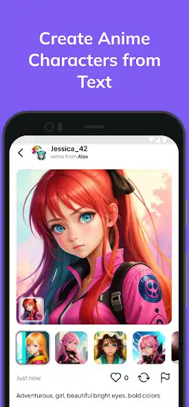 Play Annies Anime: AI Art Generate as an online game Annies Anime: AI Art Generate with UptoPlay
