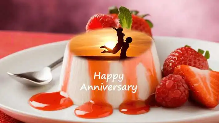 Play Anniversary Cake Photo Frames