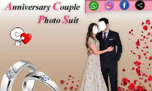 Play Anniversary Couple Photo Suit  and enjoy Anniversary Couple Photo Suit with UptoPlay
