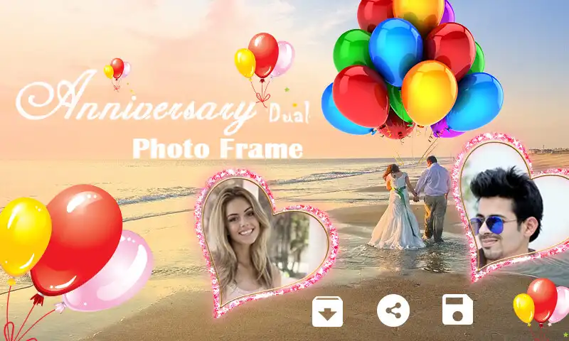 Play Anniversary Dual Photo Frame  and enjoy Anniversary Dual Photo Frame with UptoPlay