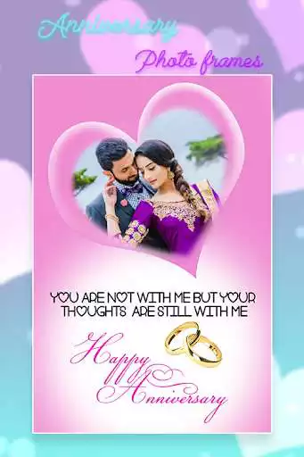Play Anniversary Photo Frames as an online game Anniversary Photo Frames with UptoPlay