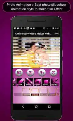 Play Anniversary Video Maker With Romantic Song
