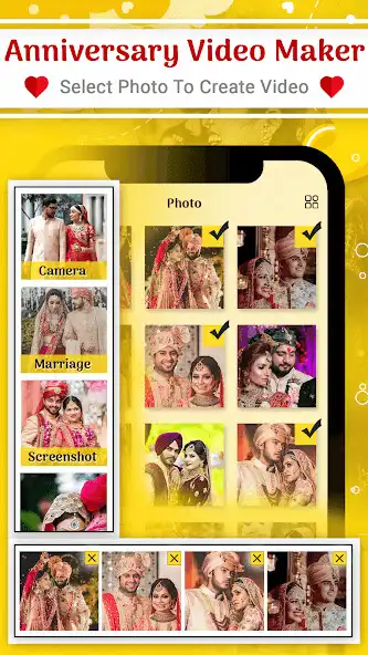 Play Anniversary Video Maker With S  and enjoy Anniversary Video Maker With S with UptoPlay