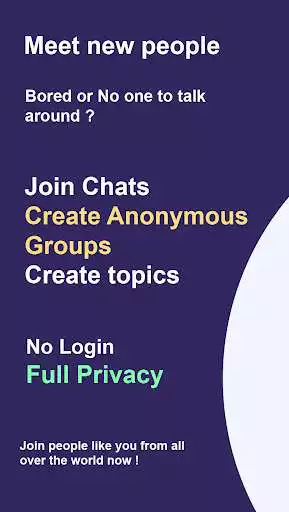 Play anonymous chat - stranger chat