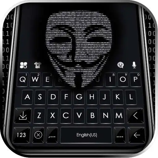 Play Anonymous Code Keyboard Background APK