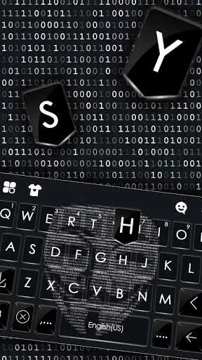 Play Anonymous Code Keyboard Background as an online game Anonymous Code Keyboard Background with UptoPlay