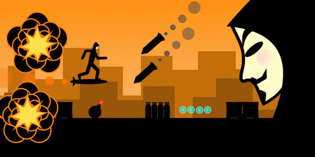Play Anonymous Hacker Escape as an online game Anonymous Hacker Escape with UptoPlay