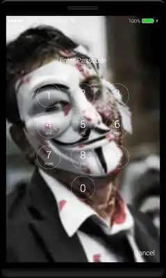 Play Anonymous Lock Screen
