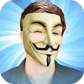 Free play online Anonymous Mask Photo Stickers APK
