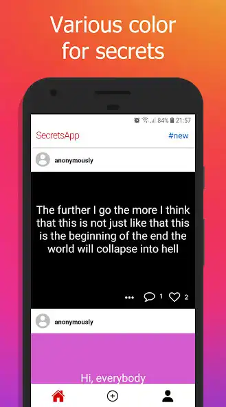 Play Anonymous secrets and stories as an online game Anonymous secrets and stories with UptoPlay